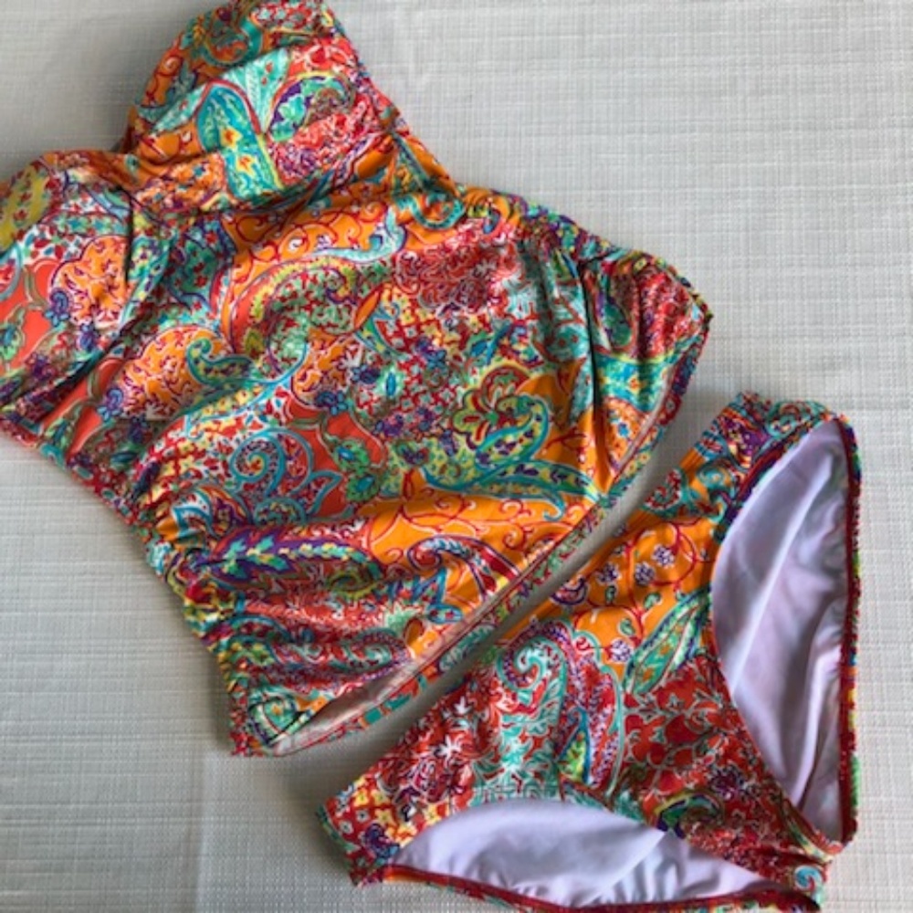 Ralph Lauren 2 piece Swimsuit Size M